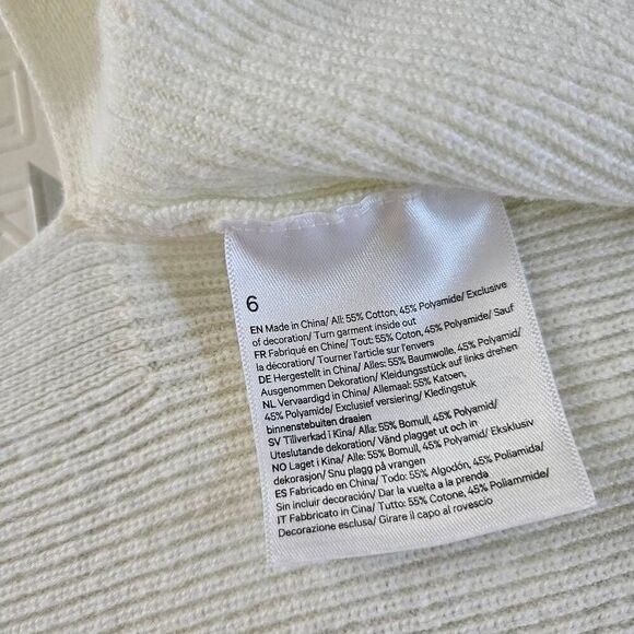 Lululemon Side Slit Sweater Wrap Size 6 in Lemon Sorbet - Picture 3 of 5